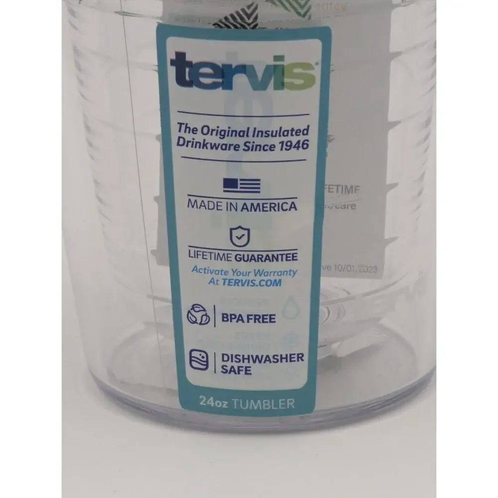Dallas Stars Tervis 24oz Travel Mug Tumbler With Lid BPA Free New